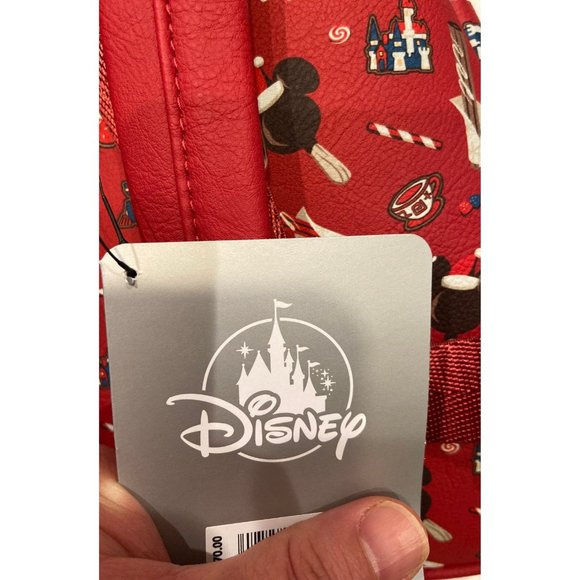Disney Christmas 2025 Lil Rin Rin Plush Badge Red New